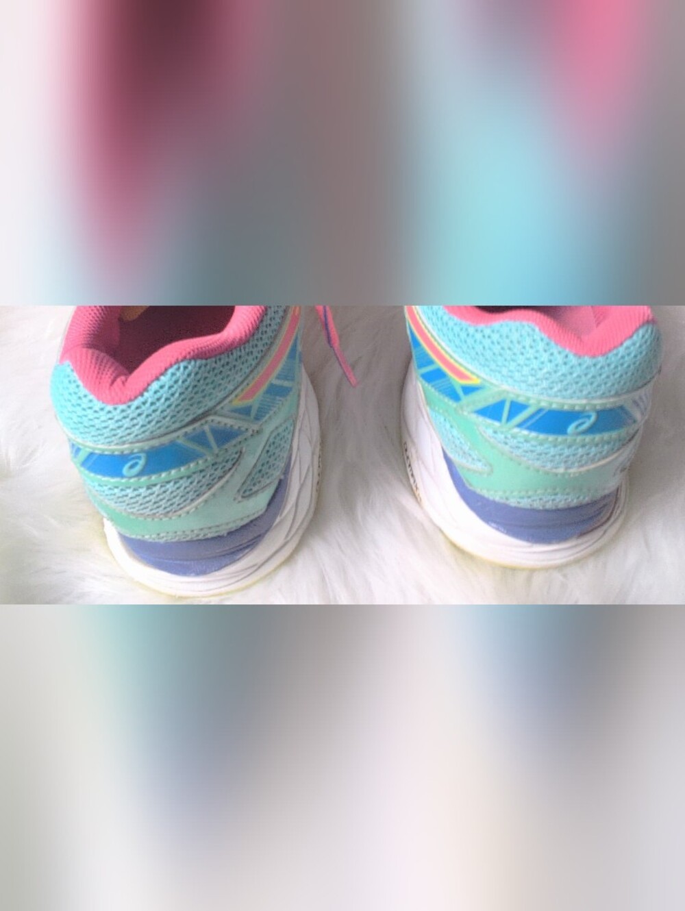 ASICS Pink Running Shoes Size 9 - Picture 7 of 7
